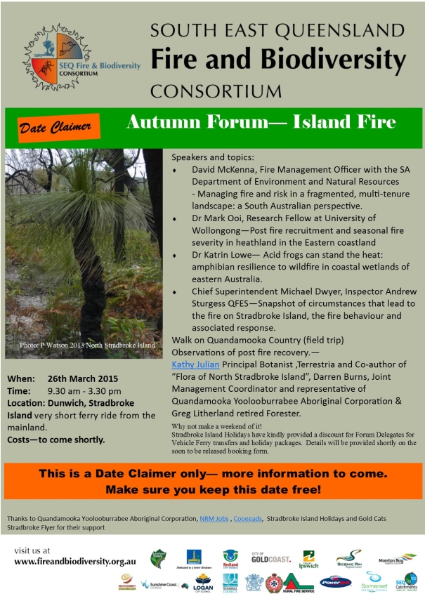 Autumn Forum - Island Fire