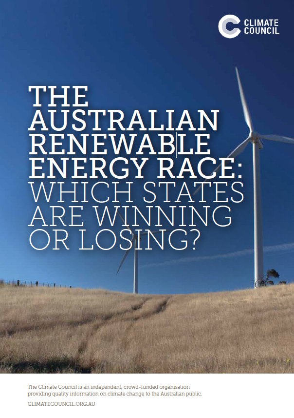 The Australian Renewable Energy Race: Which States are Winning or Losing?