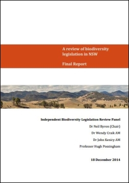 NSW Biodiversity legislation review final report