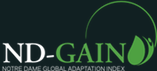 ND-GAIN Index – climate change vulnerability and resilience